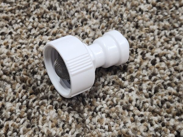 Garden hose faucet to 1/4" tubing connector